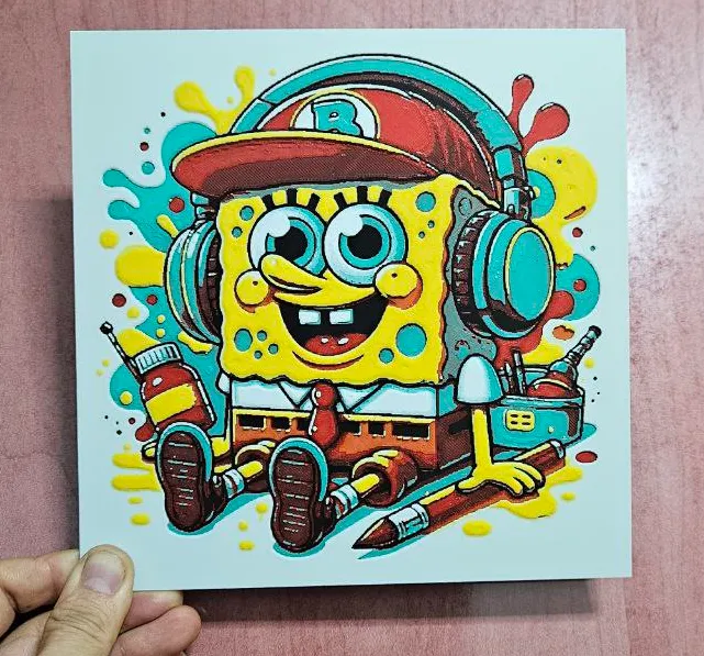 Hueforge bob esponja color match
