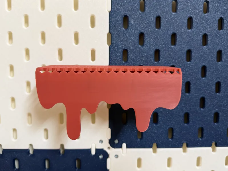 Skadis drip shelf