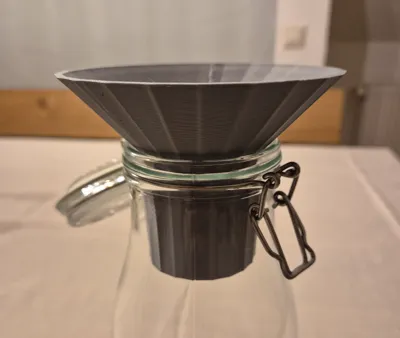 Funnel Cereal Bottle