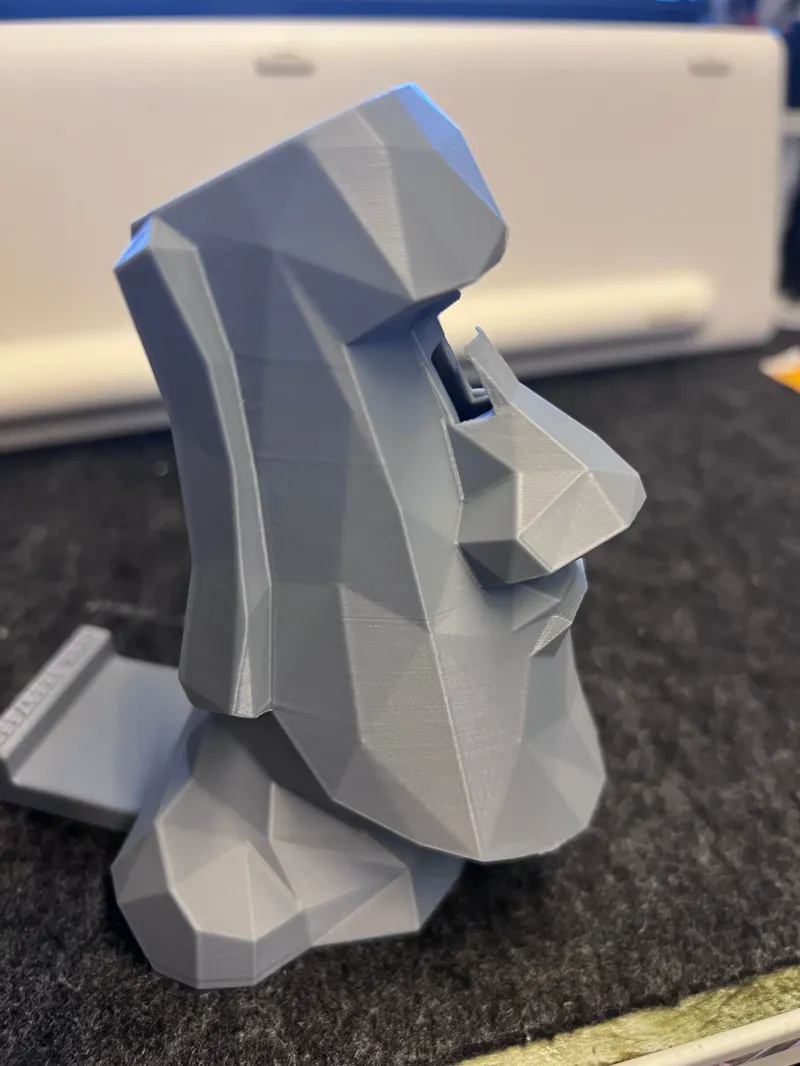 oai eyeglasses phone pencil holder 摩艾石像眼镜手机架笔筒 
