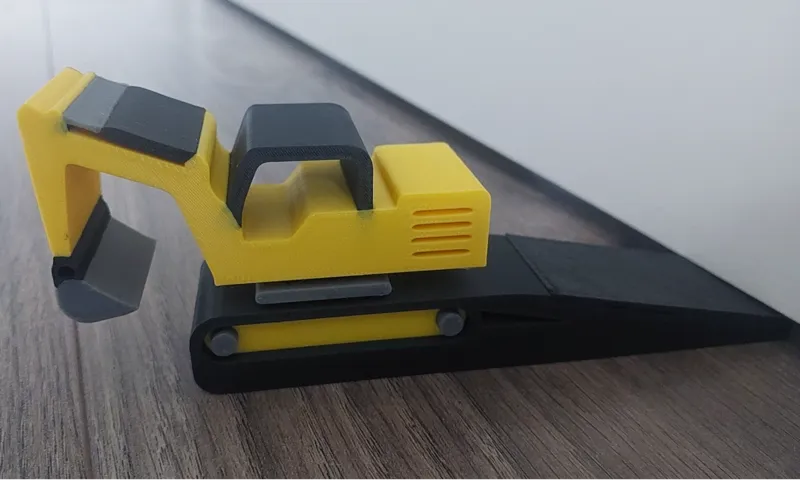 Tür Stopper mit Bagger - TPU Variante