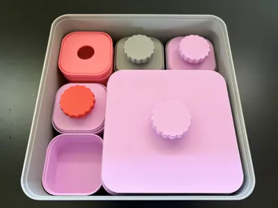 KASANE Series: Modular Grid Box with In-Box 75
