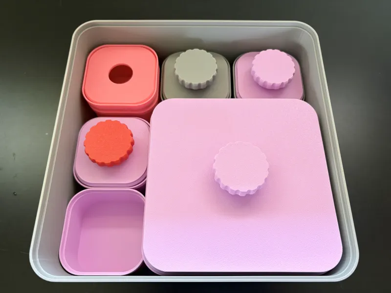 KASANE Series: Modular Grid Box with In-Box 75