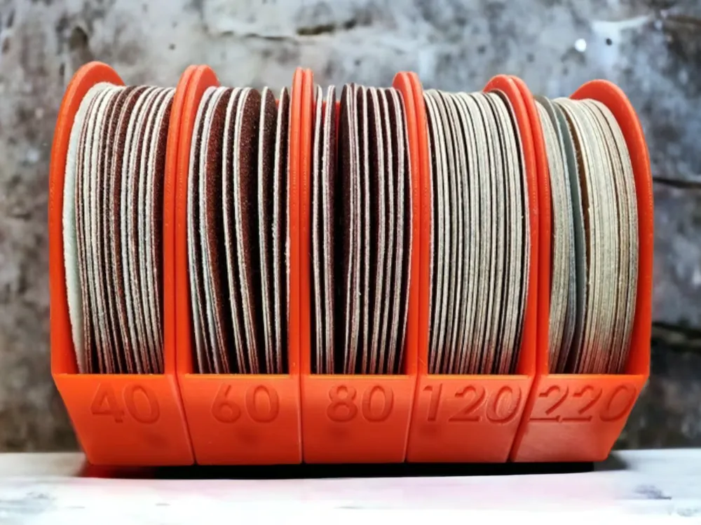 Quick-Grab 6″ / 150mm Sanding Disc Organiser Set by BrandedAbstract3D ...