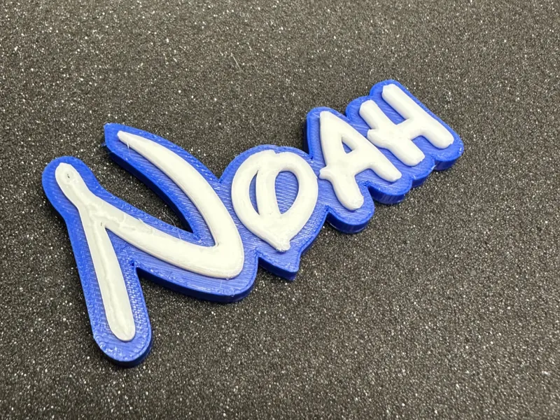 Noah Namensschild