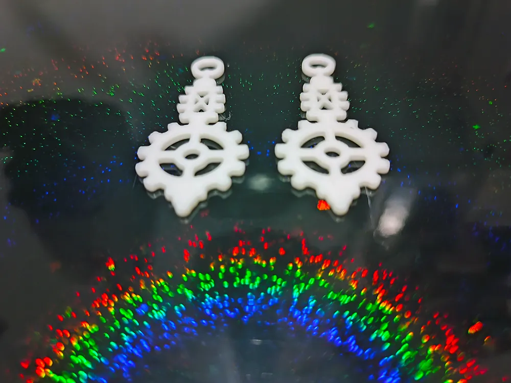 Industrial Charm - Steampunk Earrings view 3