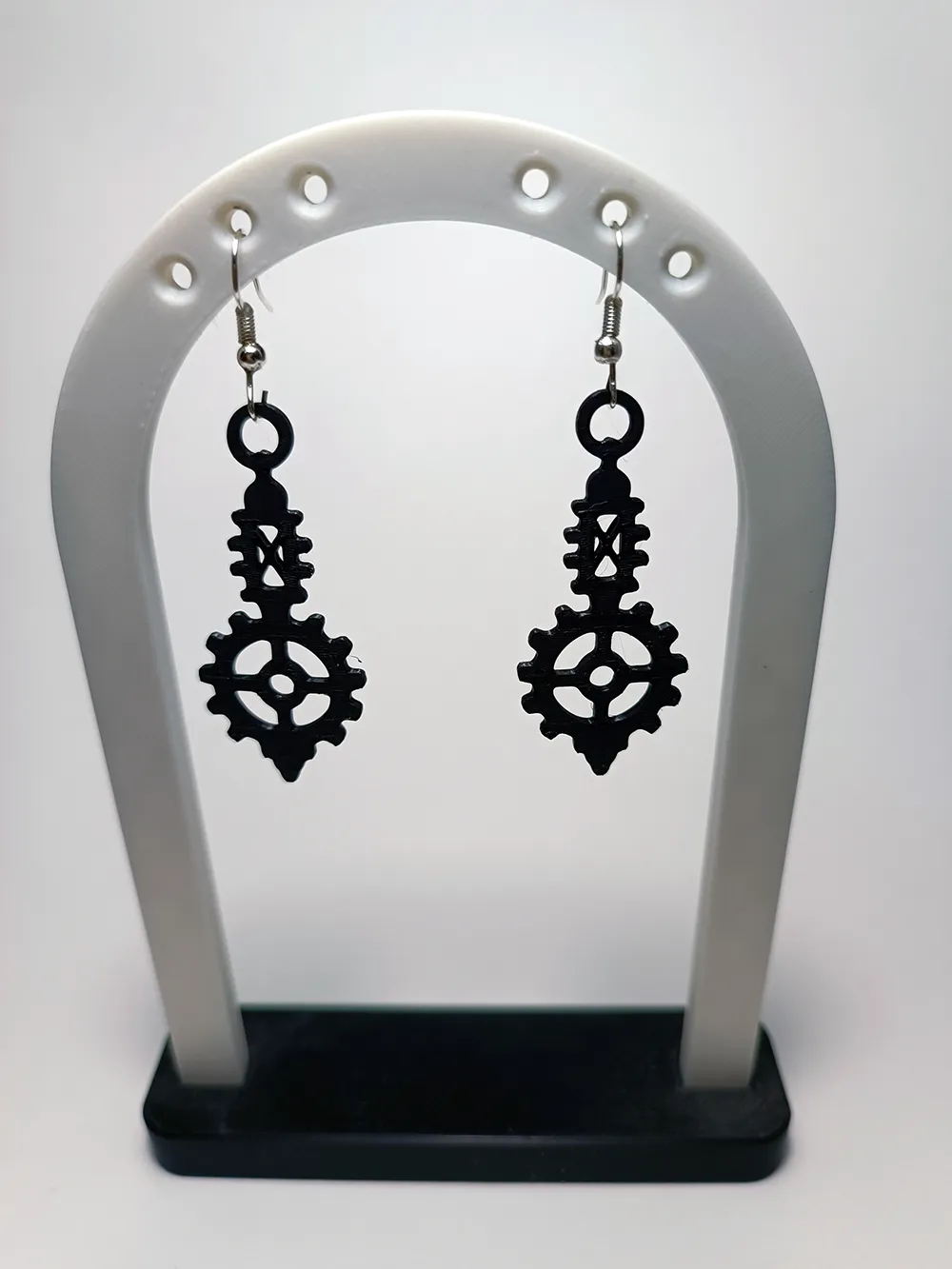 Industrial Charm - Steampunk Earrings view 2