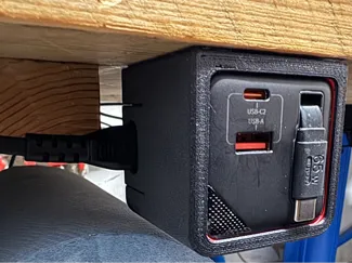 WEKOME 65W GaN Retractable charger mount