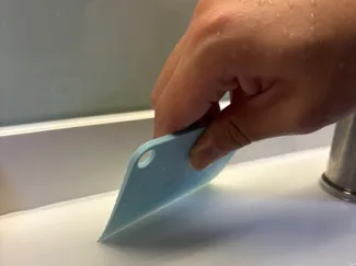 Counter Top Water Scraper