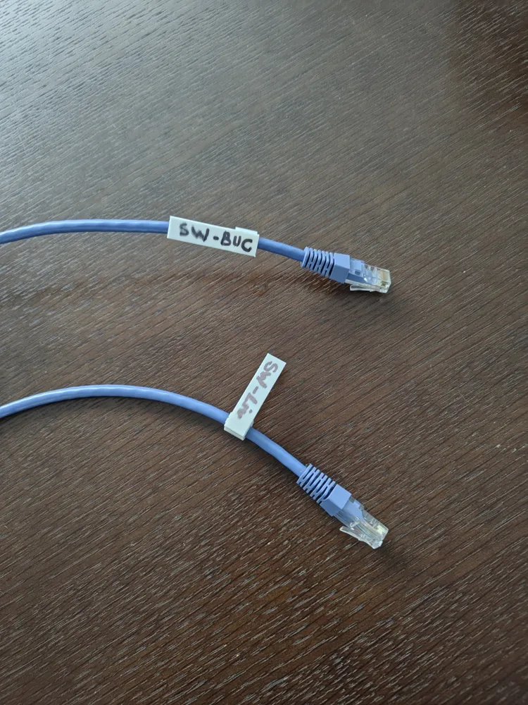 Removable UTP cable label - Free 3D Print Model - MakerWorld