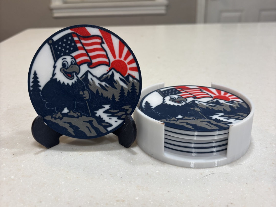 American Adventure Coaster Set
