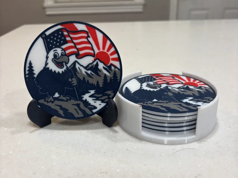 American Adventure Coaster Set