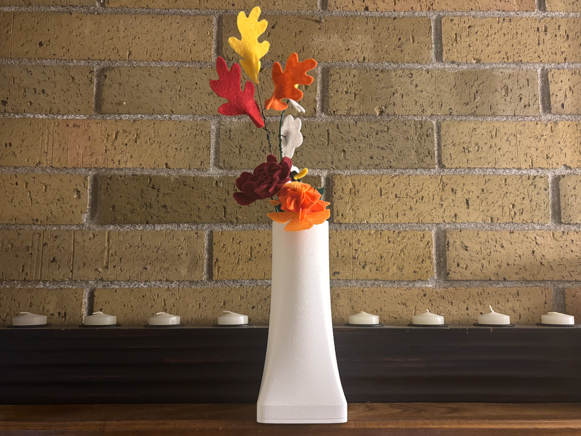 Round to Square Tube Vase