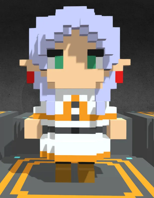 Frieren Voxel Mulitcolor