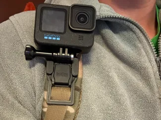 Gopro bag strap buckle mount