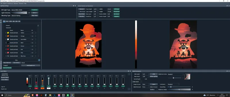 One Piece Hueforge