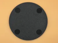 Dessous de verre rond 100x5 mm avec rebord (uni) — photo 4