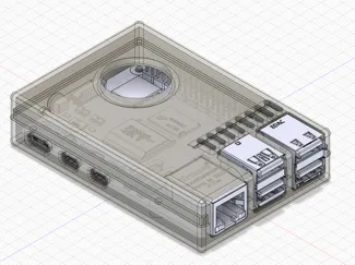 Raspberry Pi 5 Case for Argon THRML Cooler