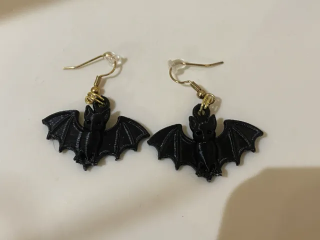 Bat Earrings