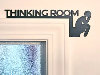 Bathroom Door Topper