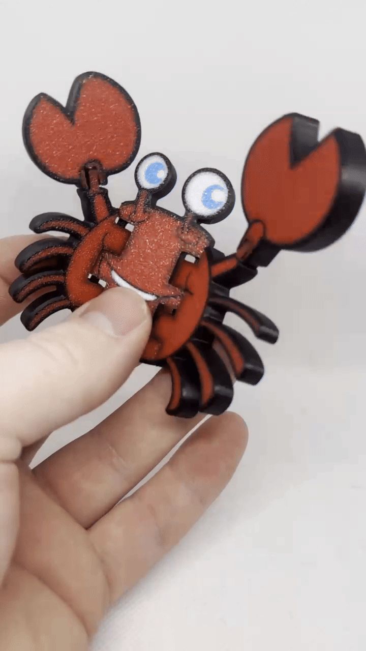 Pinchy The Flexi Crab