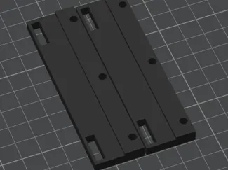 Apple II  Datanetics Keyboard holder by SQ9PXB