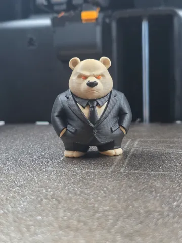 Letrero o emblema decorativo: The Animal Syndicate #2 - Grizz Gambino — vista de referencia 2