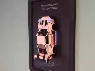 Porsche 992 GT3RS LEGOLIKE 2.5x Size (with Frame)
