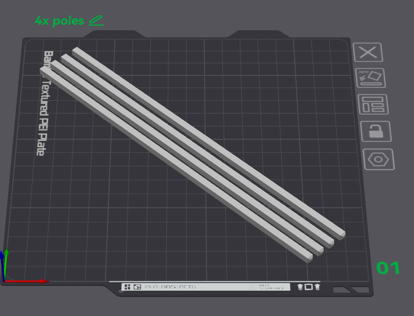 Miniatura 2 do modelo 3D Modular Plant Support Cage