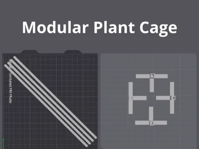 Modular Plant Support Cage