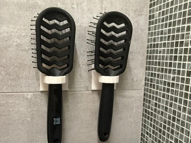 Porta spazzole compatto – Igienico e pratico