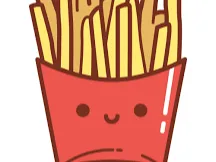 Flexi fries keychain.