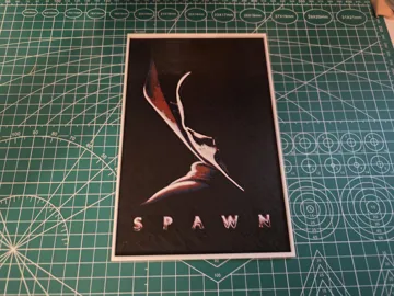 Cuadro decorativo en 3D: Spawn Movie Poster - Hueforge Art — vista de referencia 3