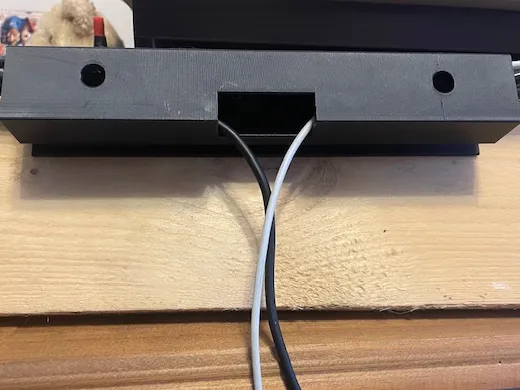 Simple Under Table Cable Tidy