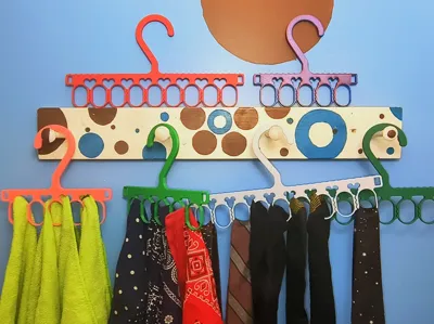 Hanger for Clothes, Accessories, and Drying