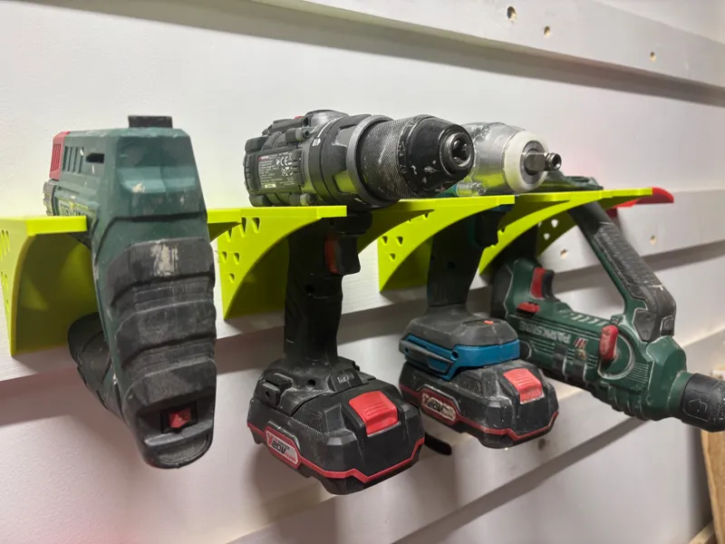 French Cleat Drill & Power Tool Holder