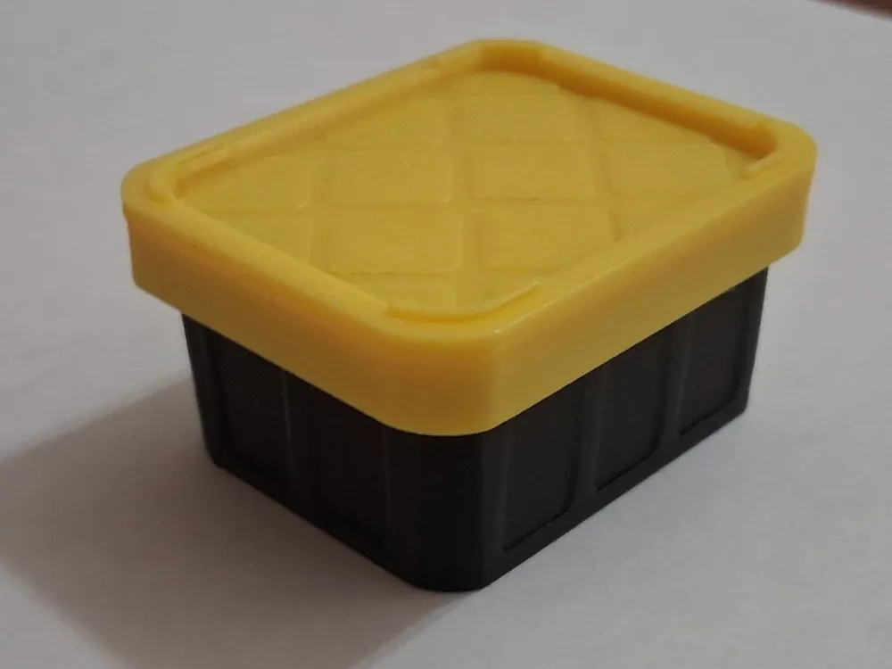 Mini clicker fidget bac de rangement (couvercle mis a jour)