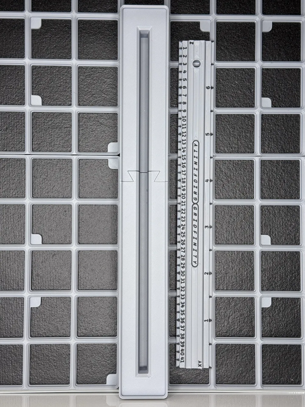 Gridfinity Ruler Holder by Layer FabWorks MakerWorld: Download Free 3D ...