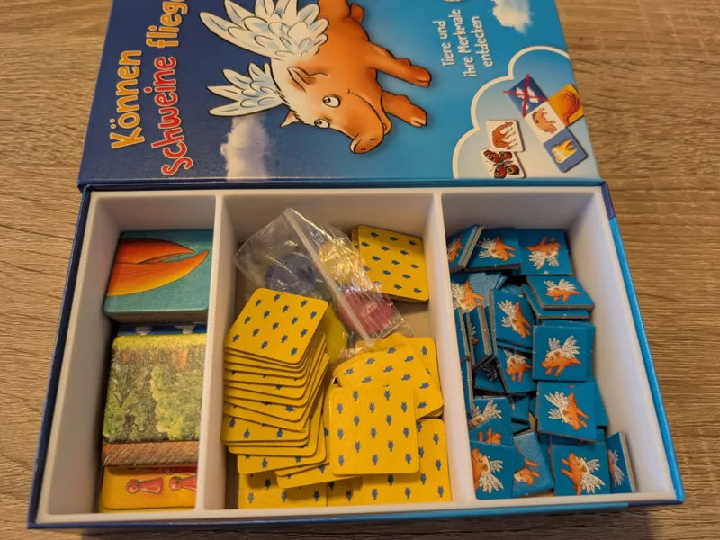 Können Schweine Fliegen Mitbringspiel Insert