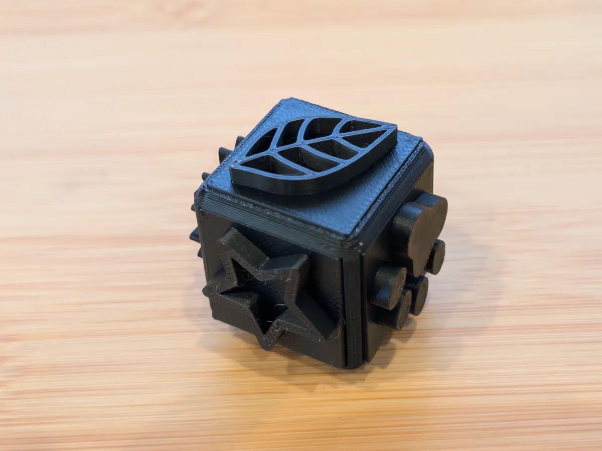 6-in-1 Clay Stamping Cube - Free 3D Print Model - MakerWorld