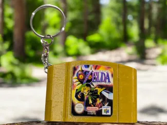 N64 Cartidge Keychain NEW