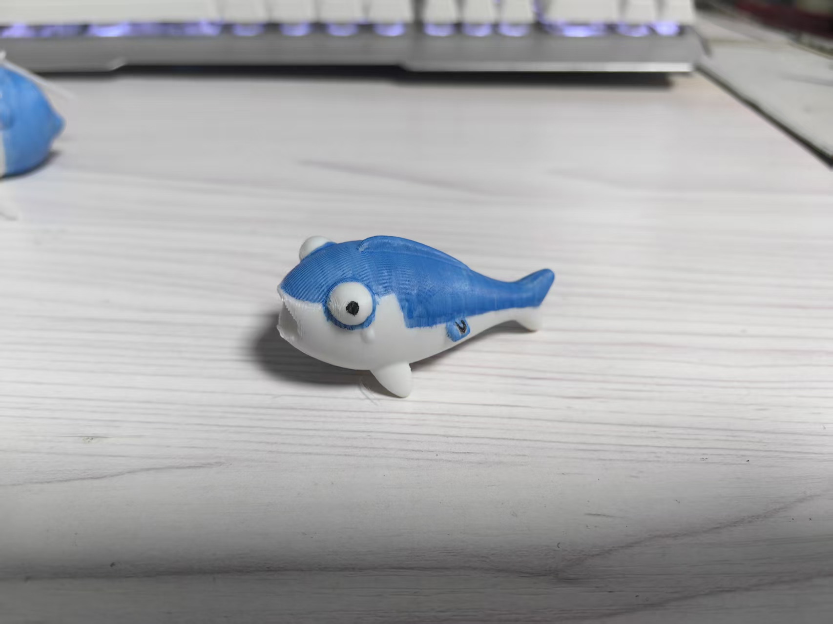 Miniatura 5 do modelo 3D 咸鱼蛋，蛋仔派对咸鱼蛋仔