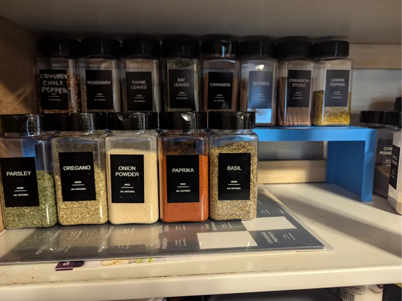 Spice Cupboard Riser