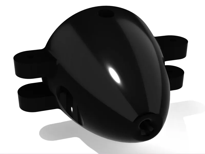 Folding propeller spinner 25 mm for 2 mm axis