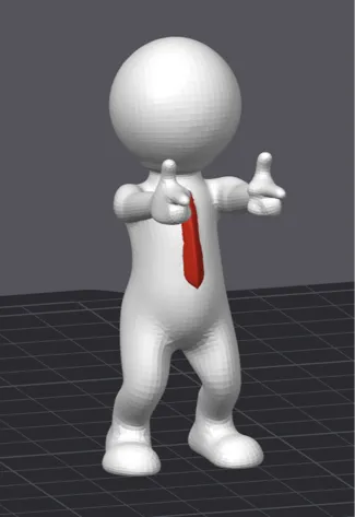 Businessman figurine