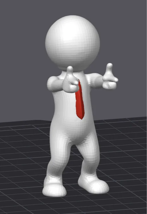 Businessman figurine