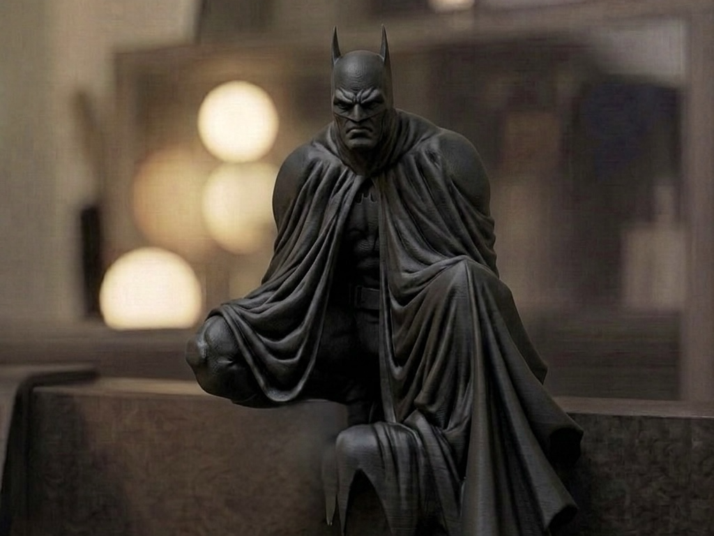 Batman Ledge Sitter