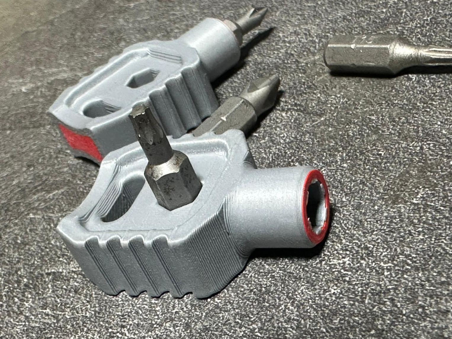 HexVault EDC Magnetic Bit Holder 1/4" Hex Bit
