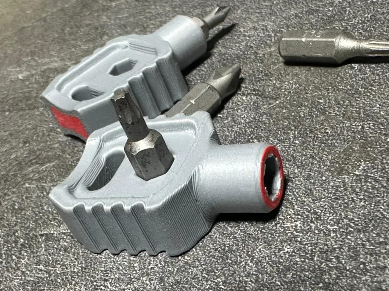 HexVault EDC Magnetic Bit Holder 1/4" Hex Bit