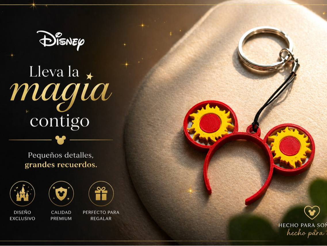 LLavero diadema Disney 
